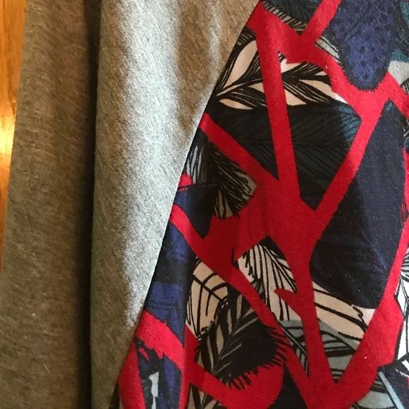 Feather Pattern Lularoe Randy XL - Picture 3 of 3